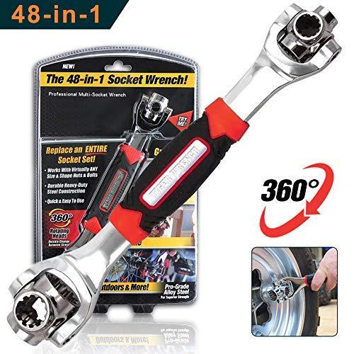 48 in 1 Universal Wrench Replace 48 Tools in 1!